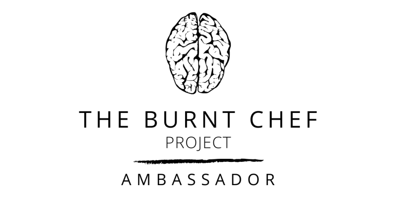 The Burnt Chef Ambassador Logo WHITE (002)